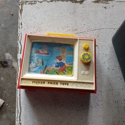 Vintage Fisher-Prince Music Box TV