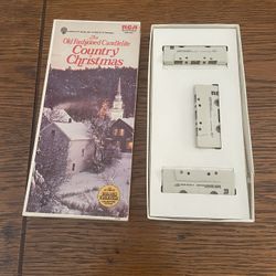 Old Fashioned Candlelight Country Christmas Cassette Tape Set