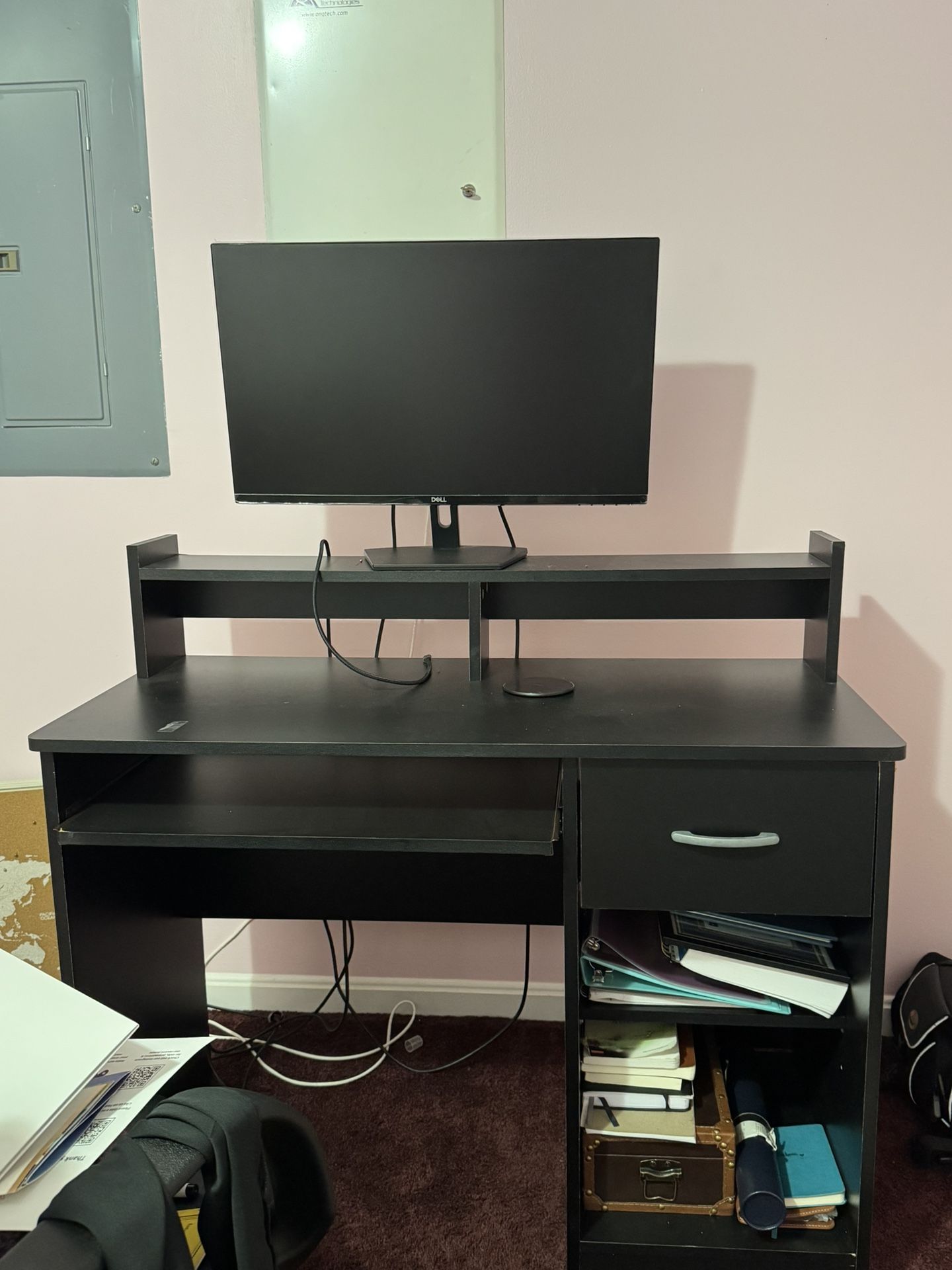 Dell Monitor And Desk 