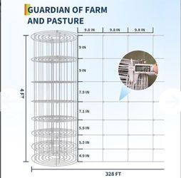 12GA Cattle Fence 4x328 ft