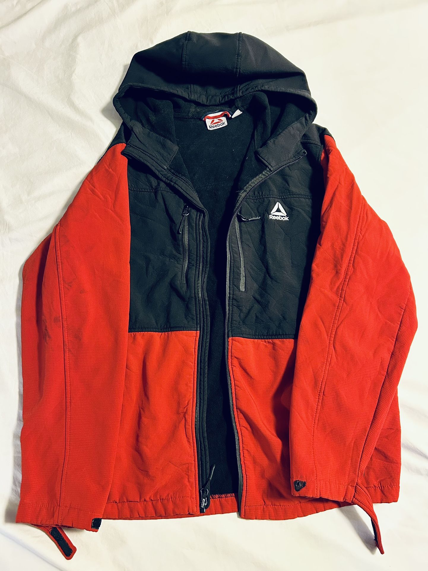 Men’s Reebok Red & Black Jacket - XL