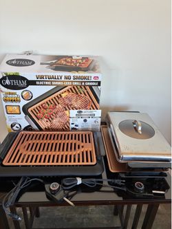 Electric Smokeless Grill & Griddle