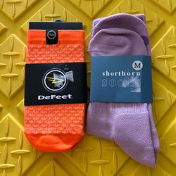 Terignota Shorthorn & Defeet Trail Socks Bundle