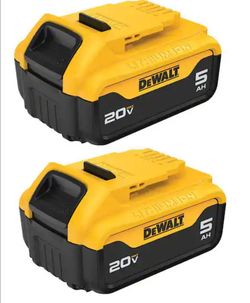 20 V MAX LITHUIM - ION 5.0 AM BATTERY