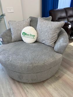 Brand New Oversized Barrel Chair