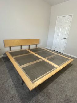 Case Study® V-Leg king size Bed ( Platform Bed Frame )