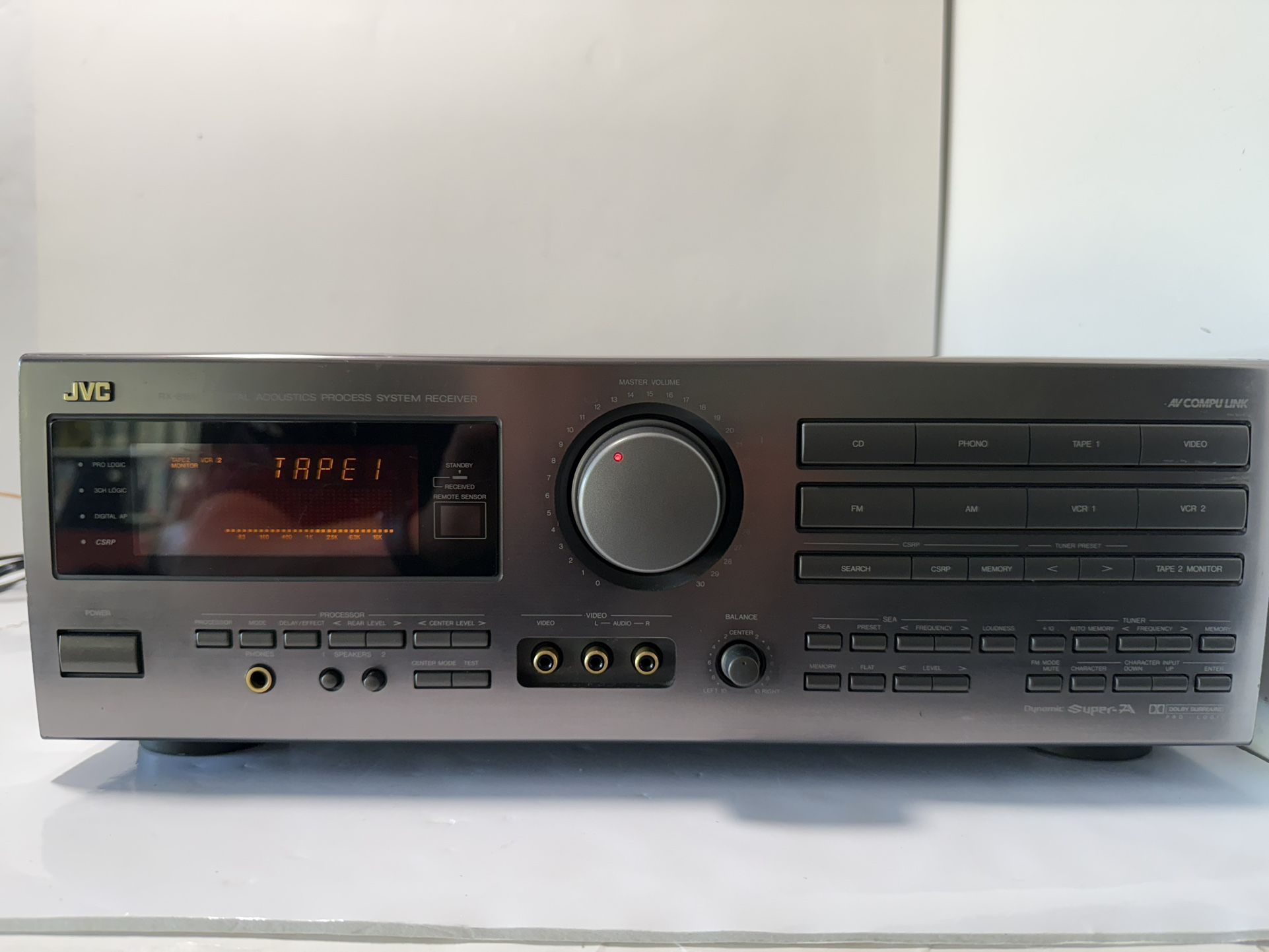 JVC RX-815V VTN Stereo Receiver Digital Acoustic Process System No Remote