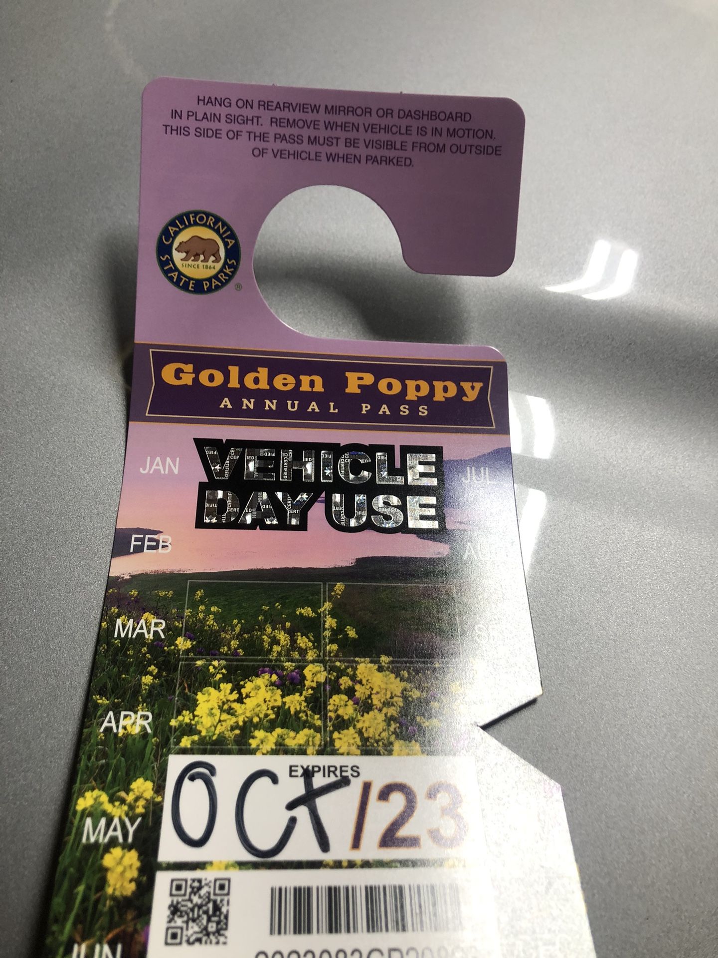 Golden Poppy Park Pass