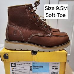 Carhartt Soft Toe Work Boots Size 9.5 
