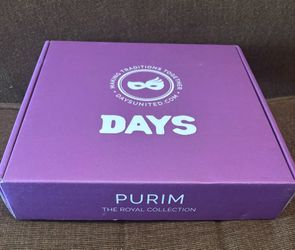 BRAND NEW Days United Purim “The Royal Collection” Holiday Activity Box