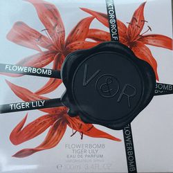 Viktor And Rolf FlowerBomb Tiger 🐅 Lily 3.4oz (Eau De Parfum