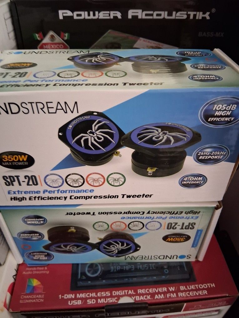 Soundstream High Efficiency 2" Tweeters Brand New In The Box