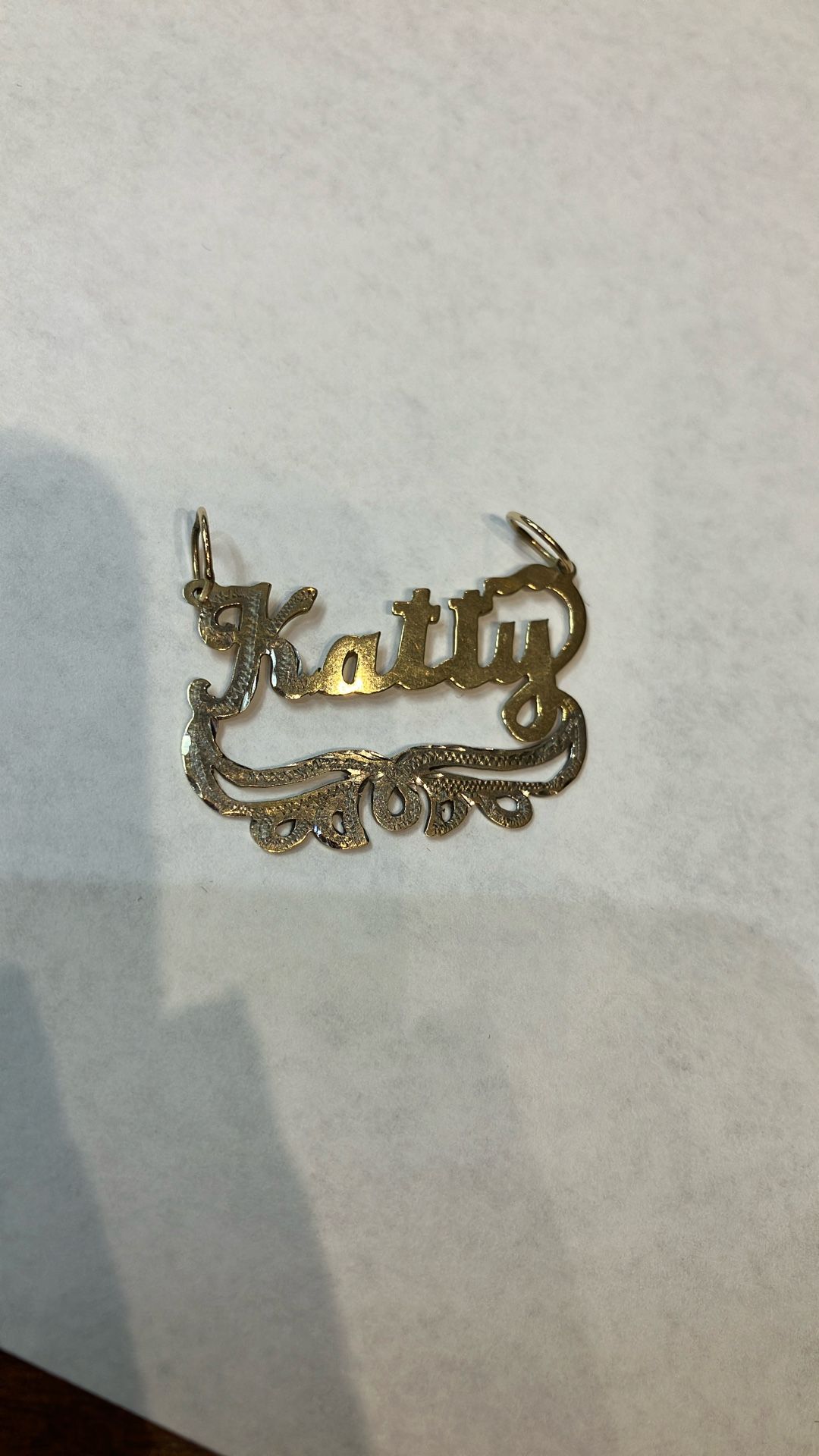 14k Name Pendant #107995-1 MJ