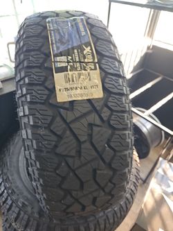 New set of tires 275 55 20 xcomp all terrain