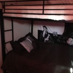 Metal Bunk Bed Frame 