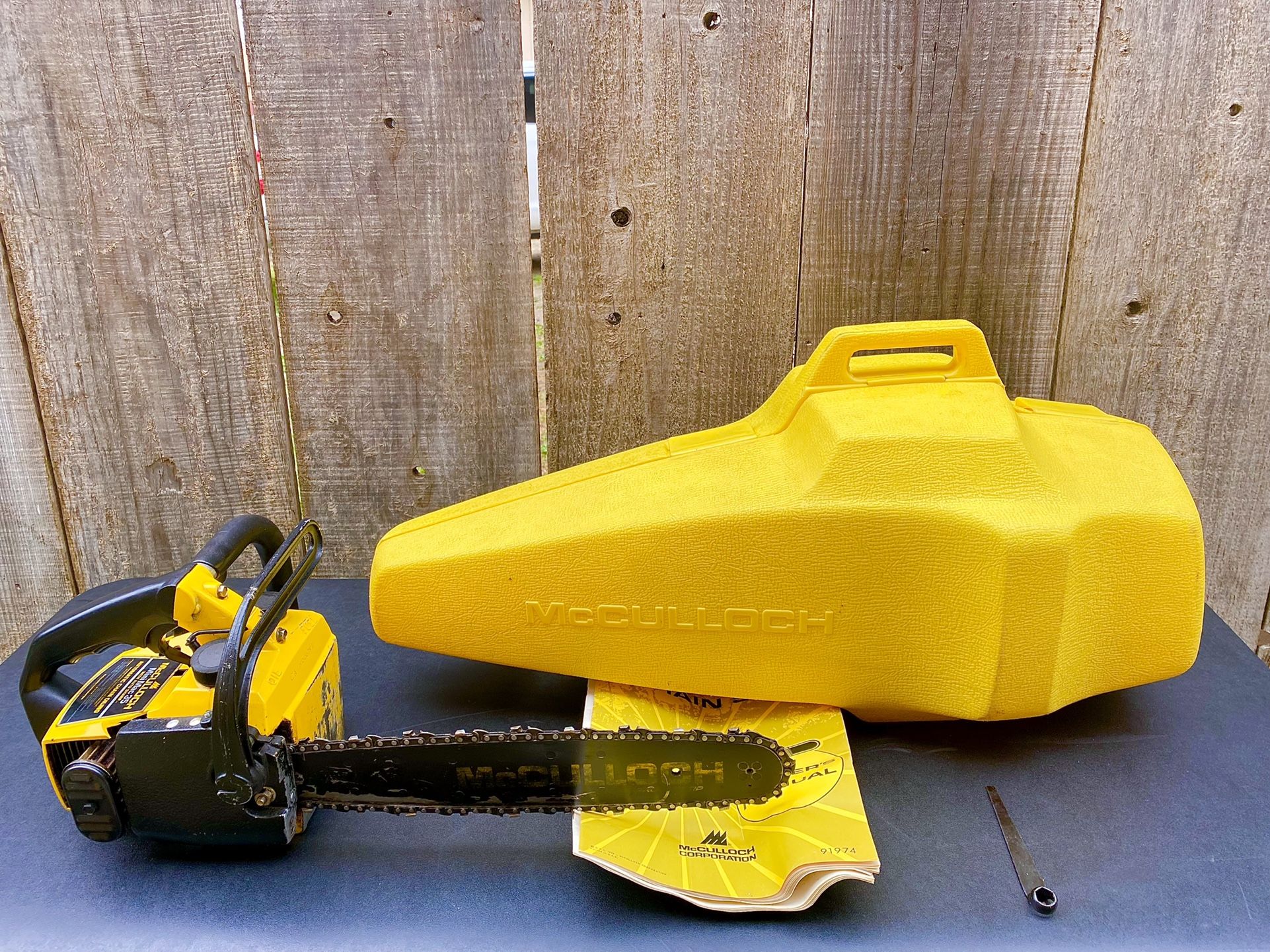 Mcculloch Mini Mac 35 Chainsaw WORKING!!