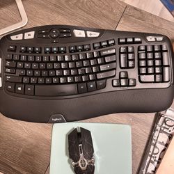Logitech wireless keyboard and wireless mouse SET/NoBOX pick up Fontana