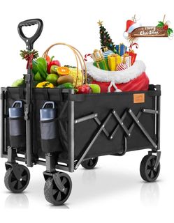 Uyittour-Collapsible Wagon Cart Foldable