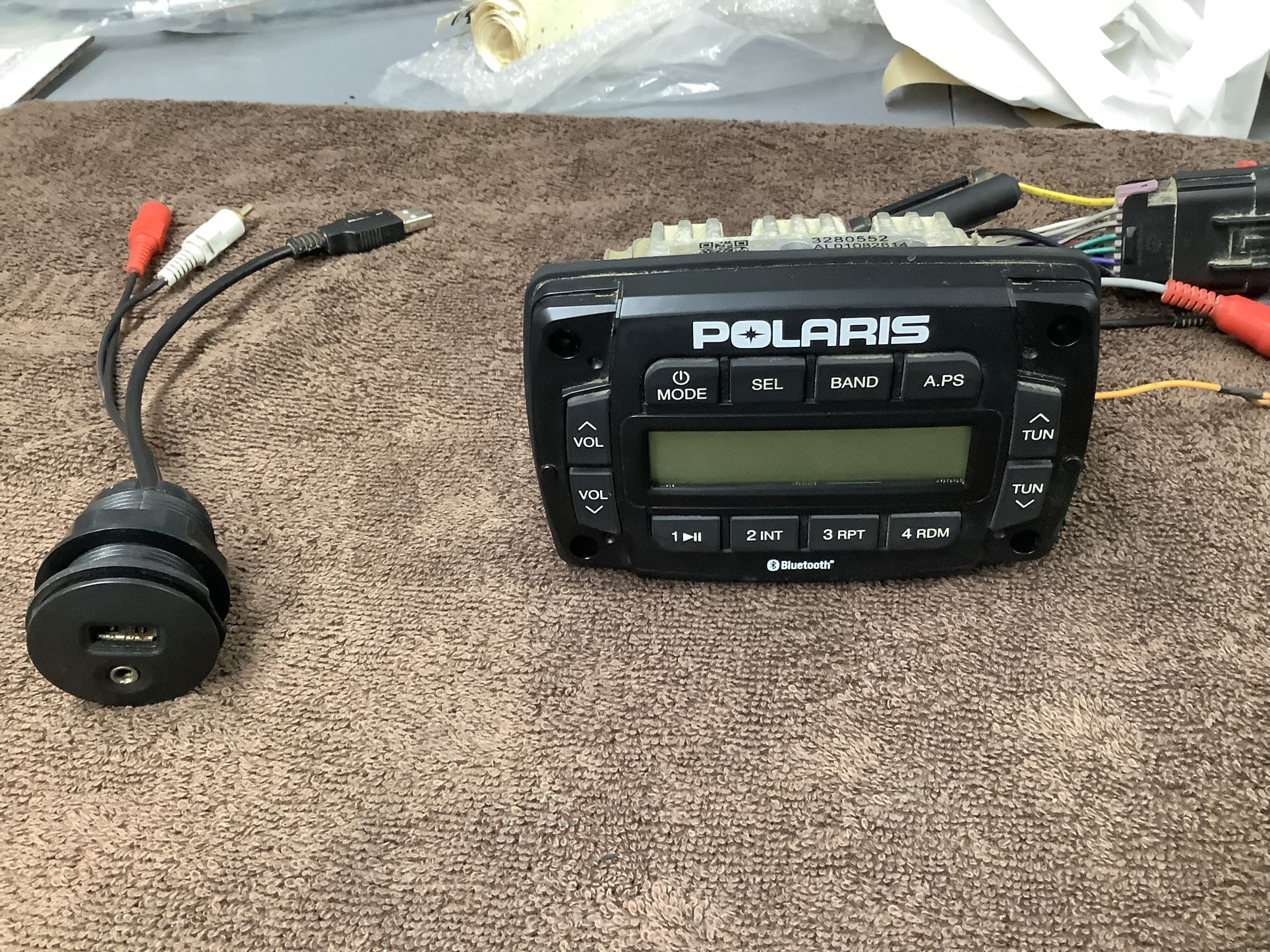 2014 Polaris 900xp Factory Stereo Audio & Speakers