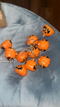 Halloween and Pumpkin Jack-O-Lantern String Lights