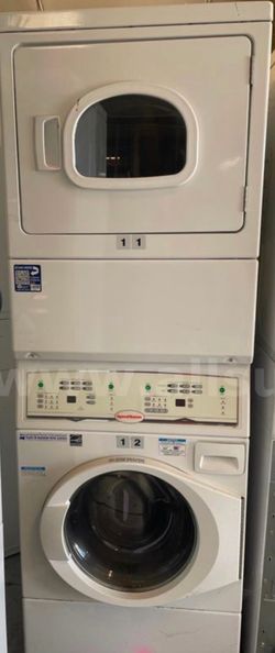 Speed Queen Commercial Stack Washer-Dryer Combo