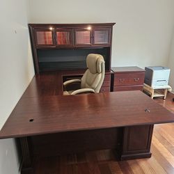 5 Piece Office Desk