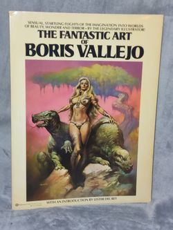 The Fantastic Art of Boris Vallejo Book