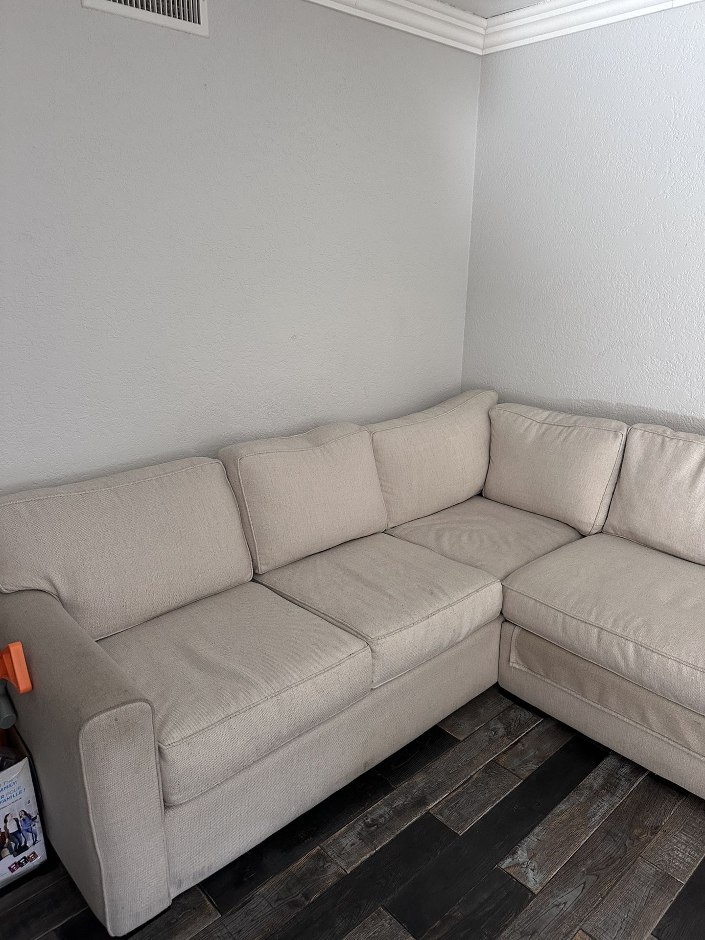 3 Piece Sectional Sofa With Pullout Bed