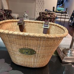 Authentic Nantucket BIKE BASKET  