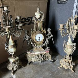 Antique Marble Clocks 