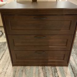 Nightstand- Large Nightstand - Small Chest Dresser - Three Drawers 3