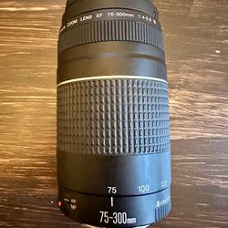 Canon Ef 75-300 Lens Open To trades