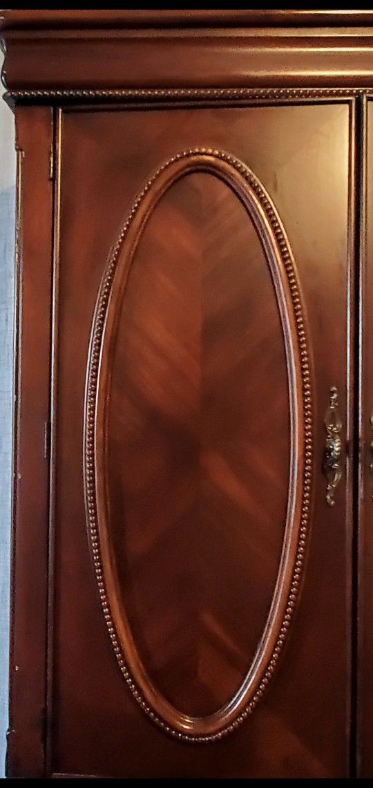 Elegant Hardwood Armoire