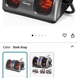 Foot massager with heat (leg, calf , ankle)  Brand new  Packed  Retail price around 150 Selling in 90