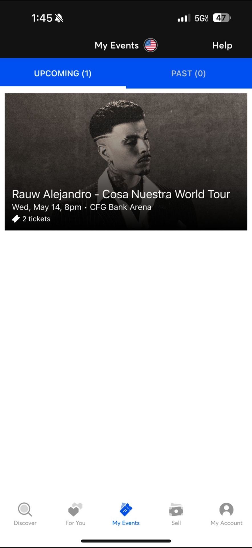 Entradas Para Concierto De Rauw Alejandro
