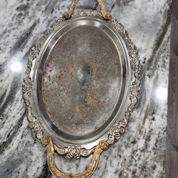 Vintage Serving Platter 