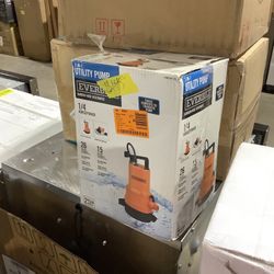 Everbilt 1/4 HP 2-in-1 Utility Pump