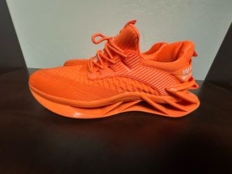 Sion Sports Neon Orange Blade Running Shoes / Sneakers - Men's 11.5