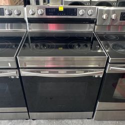 Samsung New Electric Stove Glass Top 