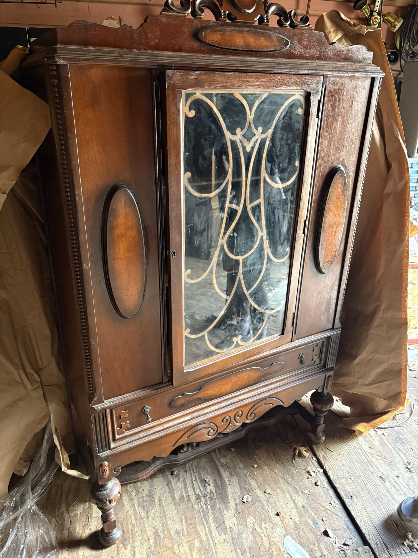 Antique China Cabinet