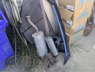 Car parts.