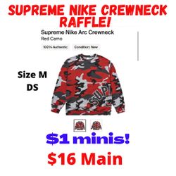 Supreme Nike Crewneck Raffle!