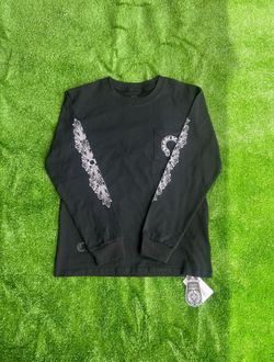 BLACK CHROME HEARTS SWEATSHIRT