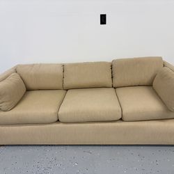 $100 – Well-Loved, Super Sturdy Couch (Washable Covers!)