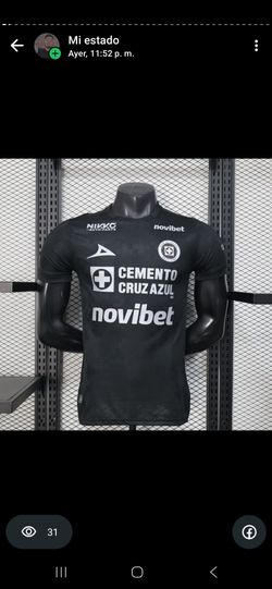 CRUZ AZUL NEGRA VERSION JUGADOR 4XL