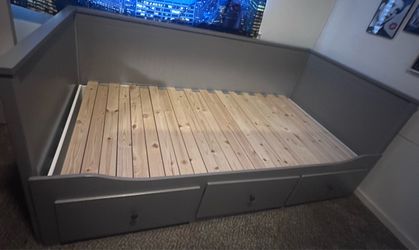 IKEA bed with Trundle