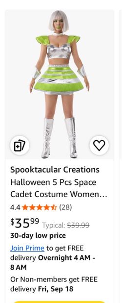 Spooktacular Creations Women's Space Cadet Costume