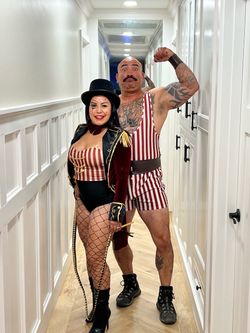 Ring master & world’s strongest man Halloween costume