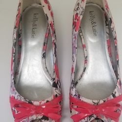 Floral Wedges - Size 9