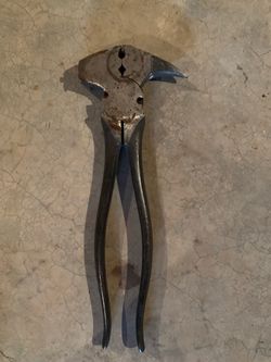 Vintage 1950s End Nipper Pliers /Cutting Pliers
